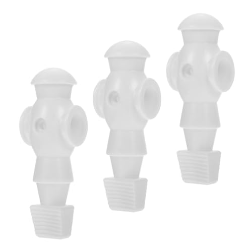 ibasenice 3 Stück Teiliges Tischfußballspieler Ersatzfiguren für Fußballtisch Kompatibel mit Standard Fußballstangen Praktische und Langlebige Kickerpuppen Reinweiß für Tischkicker Zubehör ibasenice 3 Stück Teiliges Tischfußballspieler Ersatzfiguren für Fußballtisch Kompatibel mit Standard Fußballstangen Praktische und Langlebige Kickerpuppen Reinweiß für Tischkicker Zubehör