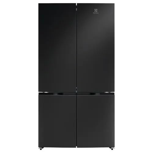Image of Electrolux EQE5400E-B 547L Frost Free Quad Door Refrigerator | Cooling360 | GreenZone Crisper | Inverter Compressor | QuickFreeze | FresherAir Carbon Filter | Electronic Touch Controls | Matt Black
