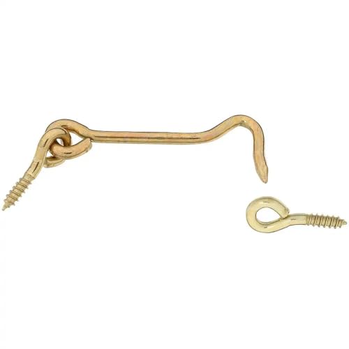 Hook/Eyes Solid Brass 3