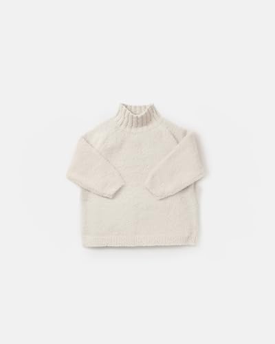 7AM Boxy Mock Neck Sweater Fuzzy3