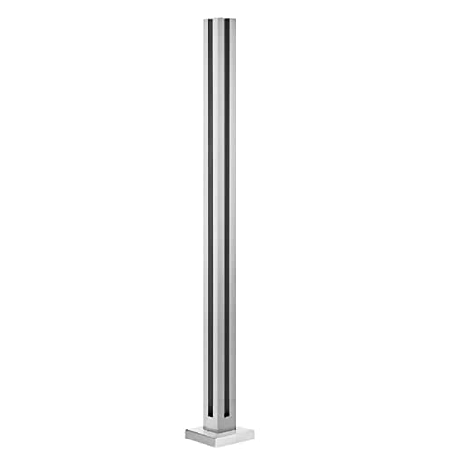Serre-poteau de balustrade en acier inoxydable haut de gamme pour garde-corps de terrasse design