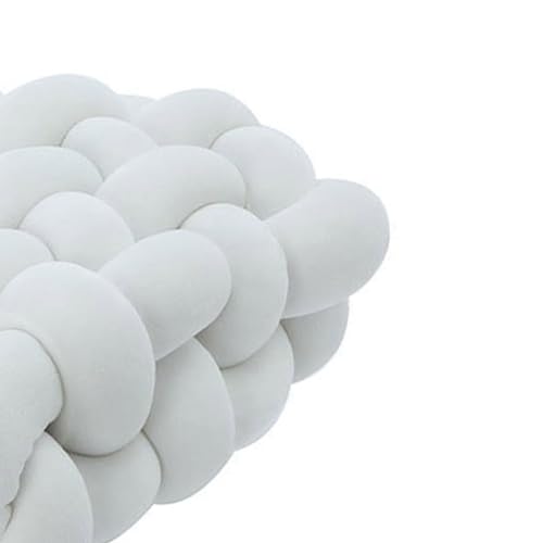 Cojín de suelo con nudos decorativo cómodo y mullido para sofá 4