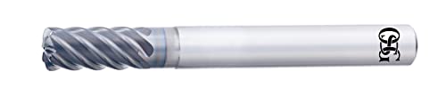 オーエスジー アディティブ・マニュファクチャリング用DUROREYコート6枚刃高送り超硬ラジアスエンドミル 外径4mm 全長50mm 刃長8mm シャンク径6mm AM-HFC 4×R0.5(3188204)