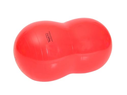 Gymnic / Physio Roll Double Exercise Therapy Ball Red/16 x 26""