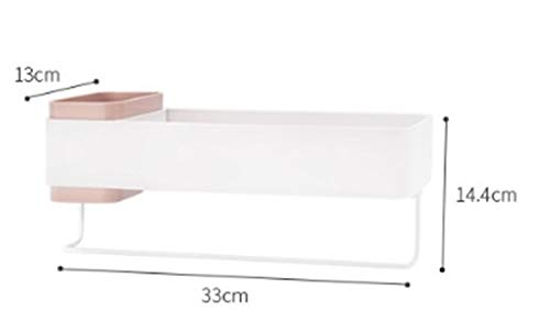 Étagère de rangement pour petits sanitaires gain de place - 4