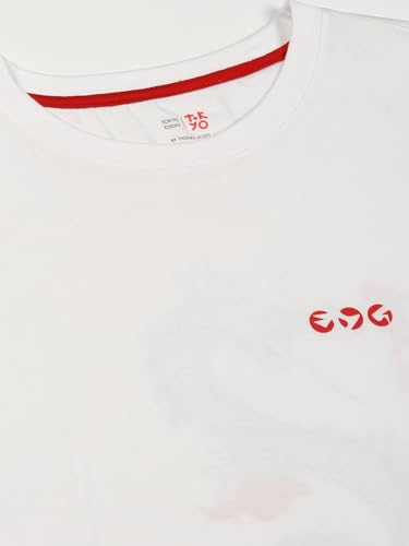 Image of Thomas Scott Men's | Graphic | Half Sleeve | Oversized Fit | 100% Cotton | Crew Collar | Casual Tshirt
