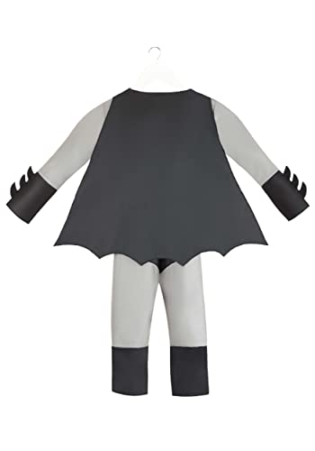 Fun Costumes JLJLF1006TD Toddler Classic Batman, Black Superhero Suit, Cape, Mask & Foam Muscles thumb #6