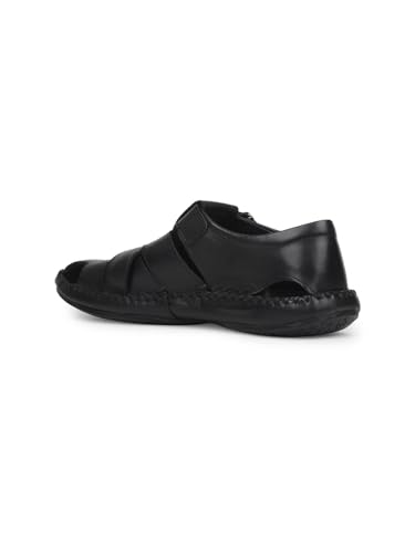 Image of Hush Puppies California Fisherman Men's Black Sandals - 10 UK (8646790)