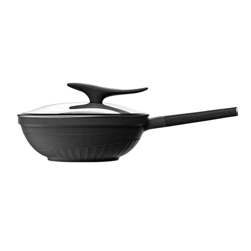 Wok de Piedra Medical 30 cm Antiadherente Sin Recubrimiento