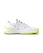 WILSON Women's Intrigue Pro Tennis Sneaker, White/Safety Yellow/Navy Blazer, 9