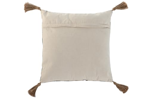 Coussin coton lin 45x45 robuste 590g : fini les coussins plats