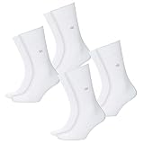 Burlington Herren Socken Dublin 4er Pack, Größe:40-46;Farbe:White (2000)
