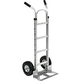 Carretilla de Mano de Aluminio Global Industrial con Ruedas Neumáticas miniatura 1
