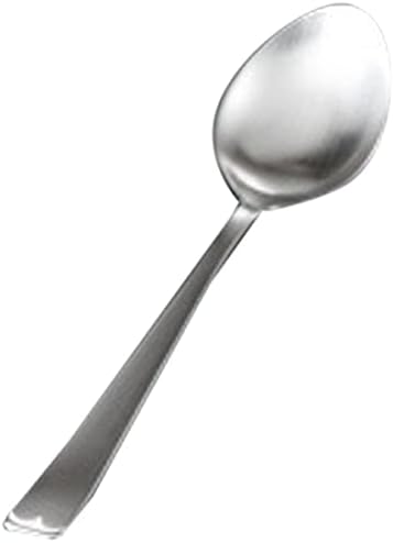 Set of 10 Lila Dessert Spoons, 6.9 inches (17.5 cm), 1.4 oz (40 g), Western Pottery Accessories, Hotel, Restaurant, Cafe, Western Tableware, Restaurant, Commercial Use,