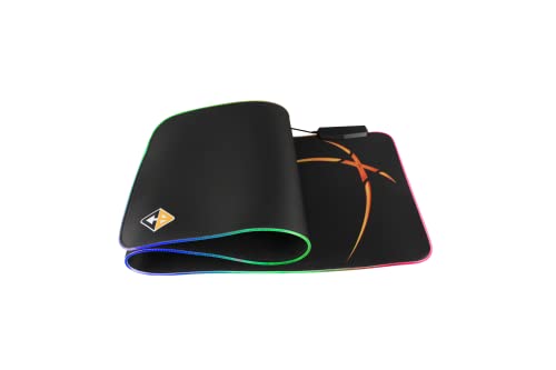 Image of Cosmic Byte Equinox RGB Mousepad with 4 Port USB Hub, 1000x300x4MM (Black)