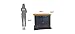 homestyles Americana Black Kitchen Island