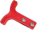 Karcy 5Pcs T-Handle for 50Amp Power Pole Red Handle with 10xScrew Accessories