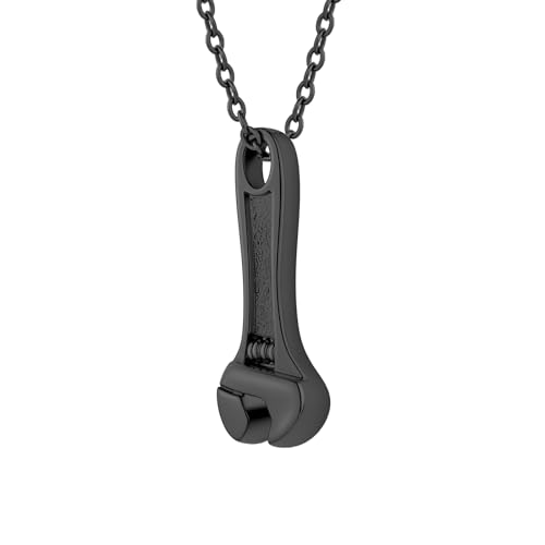 Bijoux de crémation pour cendres TQHGHX : collier pendentif urne souvenir