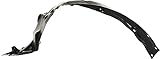 Evan-Fischer EVA18372011699 Splash Shield Front Passenger Side Right RH Fender Liner Plastic Replaces Partslink# HO1249103