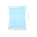 Ipetboom 100pcs Bird Cage Liners Pre-Cut Non-Woven Fabric Bedding for Parakeets Absorbent Mat for Bird Cages Urine Pads