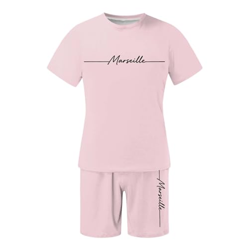 Ensemble homme t-shirt manches courtes imprimé lettres été XXXXXL