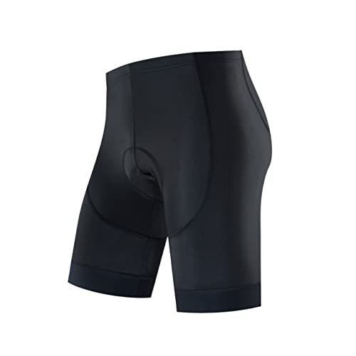 MITINGER Pantalones Cortos de Ciclismo Pantalones Cortos Negros Pantalones Cortos de Ciclismo Downhill Mountain Road Bike Shorts Shorts Bicycle Shorts(L)