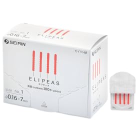 SEIRIN® Elipeas (tamaño: 0,16 x 7 mm) – 1 pkg. 100 unidades