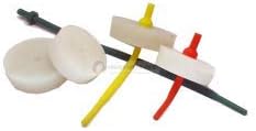 High Temp Powder Coating Silicone Tapered Plug Masking Stopper & Stem Assortment Pack