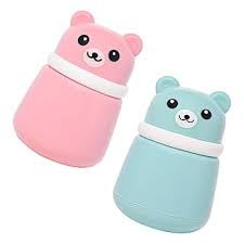 Premium Teddy Shape Baby Powder Holder with Soft Puff | Cute & Travel-Friendly Baby Powder Container (PackPremium Teddy Shape Baby Powder Holder with Soft Puff | Cute & Travel-Friendly Baby Powder Container (Pack of 1)-image-1