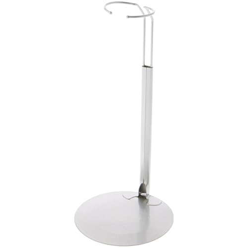 Plymor DSP-10S Silver Adjustable Doll Stand