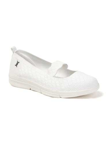 Image of Carlton London Women Mesh Flyknit Slip-On Lightweight Shoes