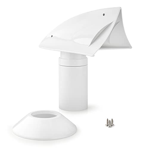 Stink Slink RV Sewer Vent, RV Rotating Sewer Vent Cover, 360 Rotating Siphon RV Vent for Holding Tank - White (1 Pack) by Stink Slink - Image 2