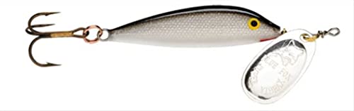 Blue Fox Vibrax Minnow Spinner, 1/8-Ounce, Plated Silver