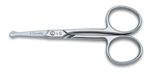 TIJERA BEBE CURVA INOX 4' D 3C