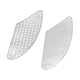 2 Stk Motorrad tankpad Motorräder Tank Schutz Aufkleber Universal Motorcycle Side Gas Knee Grip Protection Non-Slip Rubber Decal Sticker 3D Motorrad Anti Rutsch Aufkleber