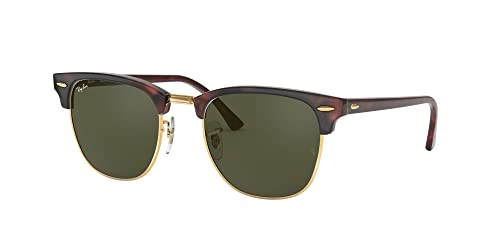 Image of Ray-Ban RB3016 Clubmaster Classic Square Sunglasses for Men for Women