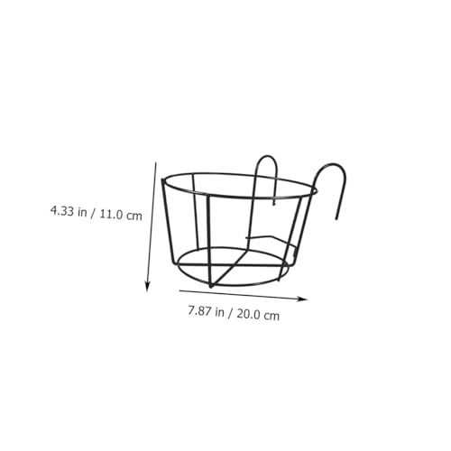 Support suspendu pour pot de fleurs pour gagner de la place sur balcon lot de 3