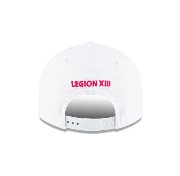 New Era Liv Golf Gorra Oficial Snapback para Hombre (FR/ES, Letras, Talla única, Blanco, Legion XIII)