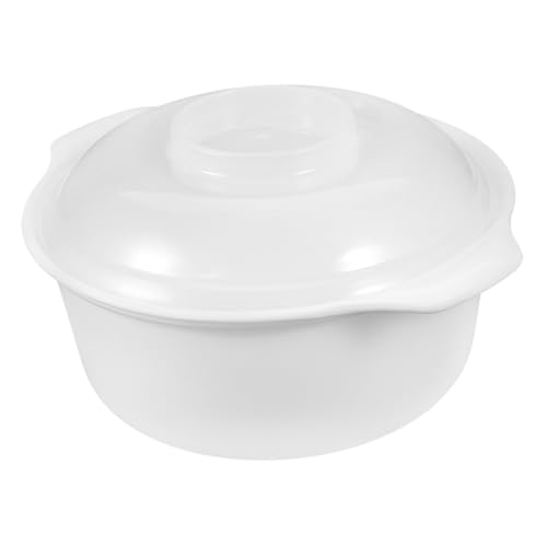 DECOMELODY 電子レンジ対応耐熱炊飯器 大容量 食品グレードプラスチック製 蒸し料理用野菜調理器 保温性 加熱容器 家用簡単調理器具