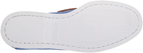 Sperry Men's Authentic Original 2-Eye Boat Shoe, Blue Suede, 104