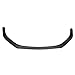 IKON MOTORSPORTS Front Bumper Lip, Compatible with 2024-2025 Ford Mustang Dark Horse W/O Handling Package Valance, IKON Style Matte Black ABS Plastic Air Dam Chin Spoiler Protector Splitter