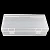 LJY 28 Pieces Rectangular Empty Mini Clear Plastic Organizer Storage Box Containers With Hinged Lids (3.3 X 2.2 X 1 Inch, Blue - View #9