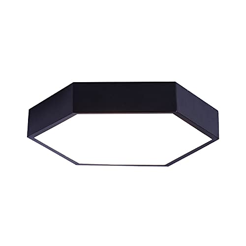 Chandelier de plafond LED jaune 24W blanc froid 6000K luminaire minimaliste