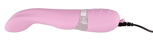 ORION Vibrator "Creamy Berry" - intensiver G-Punkt-Stimulator für Frauen, mit 7 Vibrationsmodi, biegsamen Massagekopf, per Knopfdruck steuerbar, pink – Bild 6