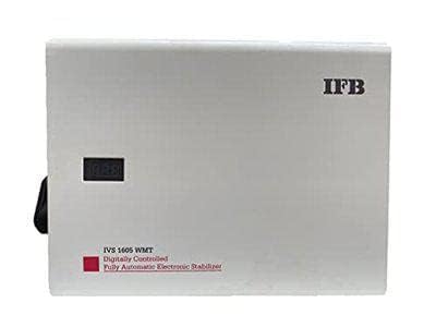 IFB IVS 1605 WMT 150-290V 15AMPS Voltage Stabilizer for Wasshing Machine & Air Conditioner Stabilizer, White Metallic Silver (B0CVF65H9T) Amazon Price History, Amazon Price Tracker
