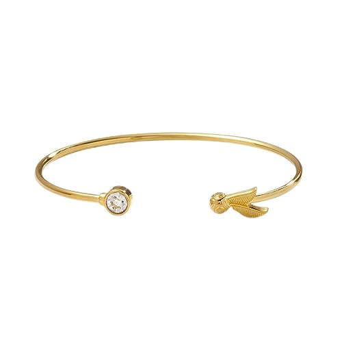 Alex and Ani HARRY POTTER™ Golden Snitch + Crystal Flex Cuff