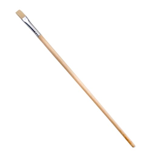 Flach Borstenpinsel Perfekt für präzises Malen und Lackieren (1 Stück | 10 mm)