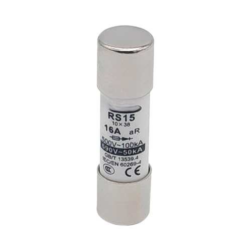 Fusible rapide RS17 16A 10x38 690V cartouche ceramique cylindrique