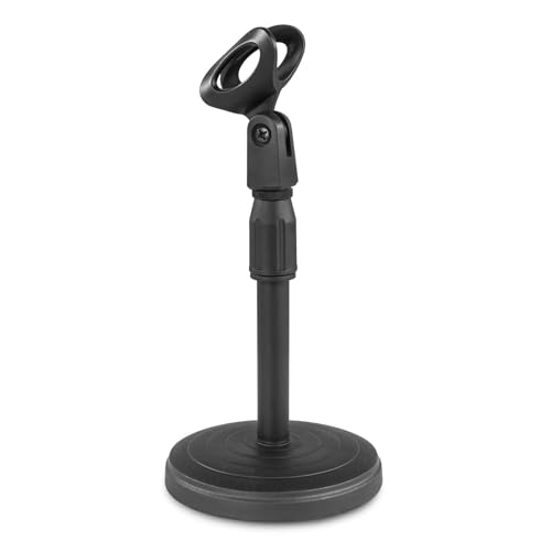 Support micro pour table Vonyx TS03 noir réglable avec pince - 7