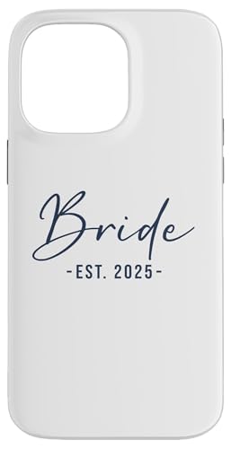 Bride Est. 2025 Matching Getting Ready Bride Groom Wedding Case